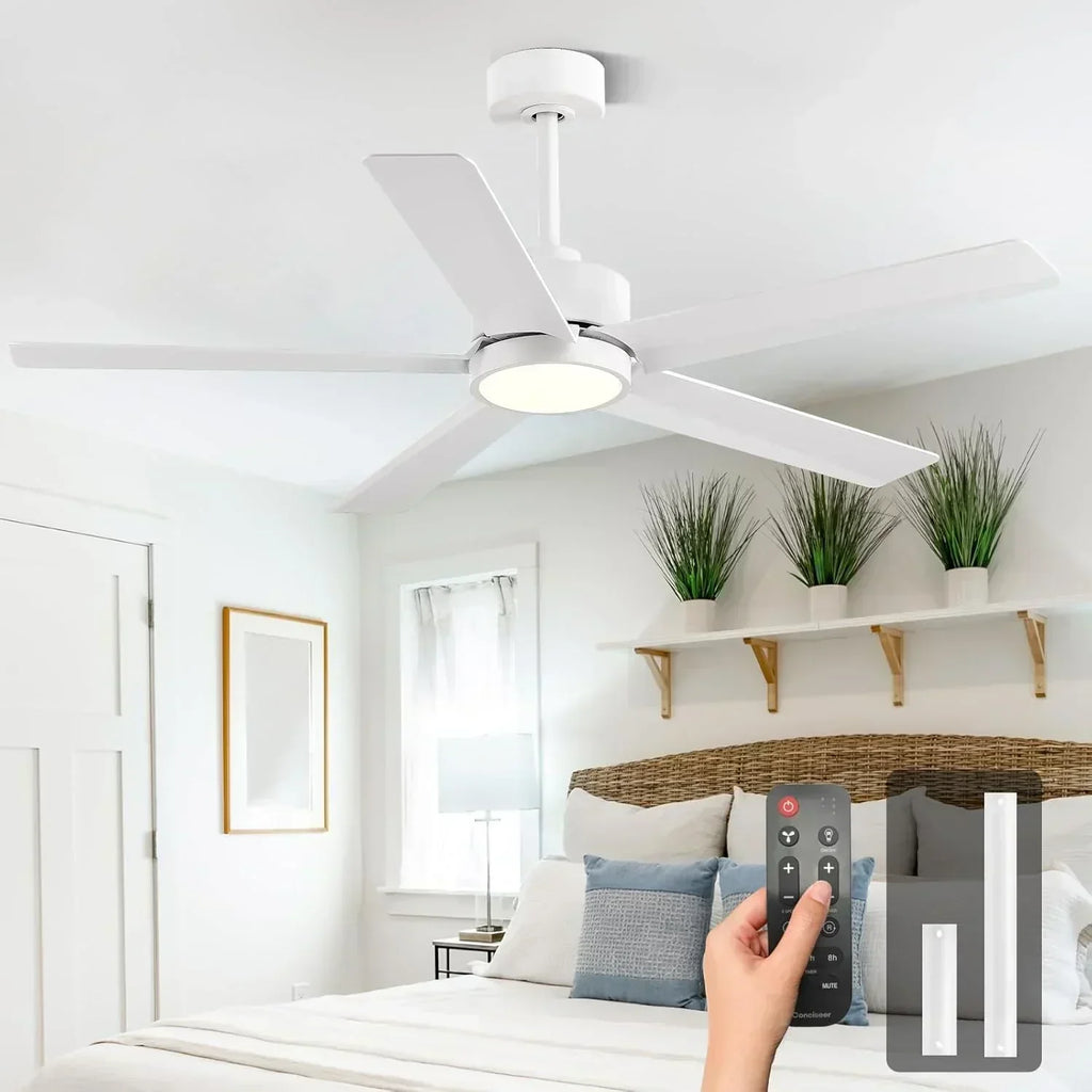 Modern ceiling fan 72 inch bedroom living room library cafe outdoor/industrial wourant