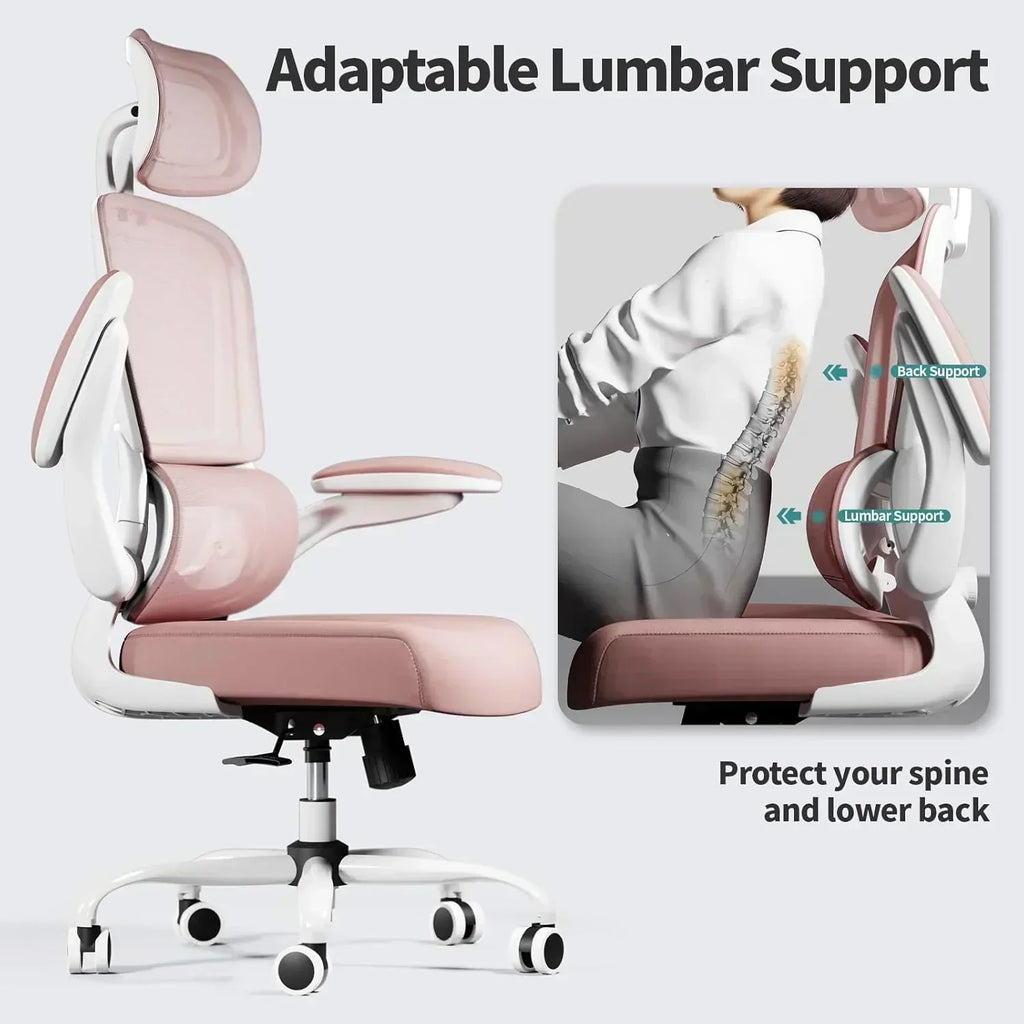 TRALT Office Chair Ergonomic Desk Chair 330 lbs Home Gaming Chair with Wheels wourant