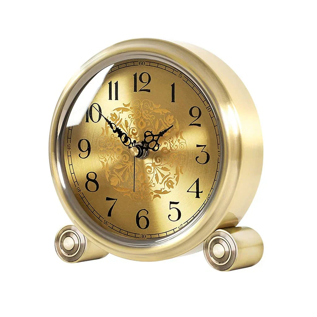 Home Personality Creative Bedroom Bedside Mute Desk Clocks wourant