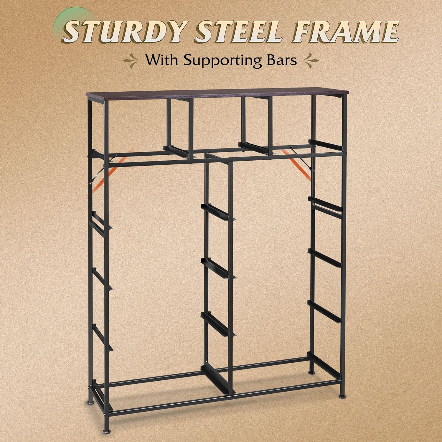 Storage Organizer Unit 11 Fabric Bins Storage Drawers Organizer Steel Frame Tall Storage Tower wourant