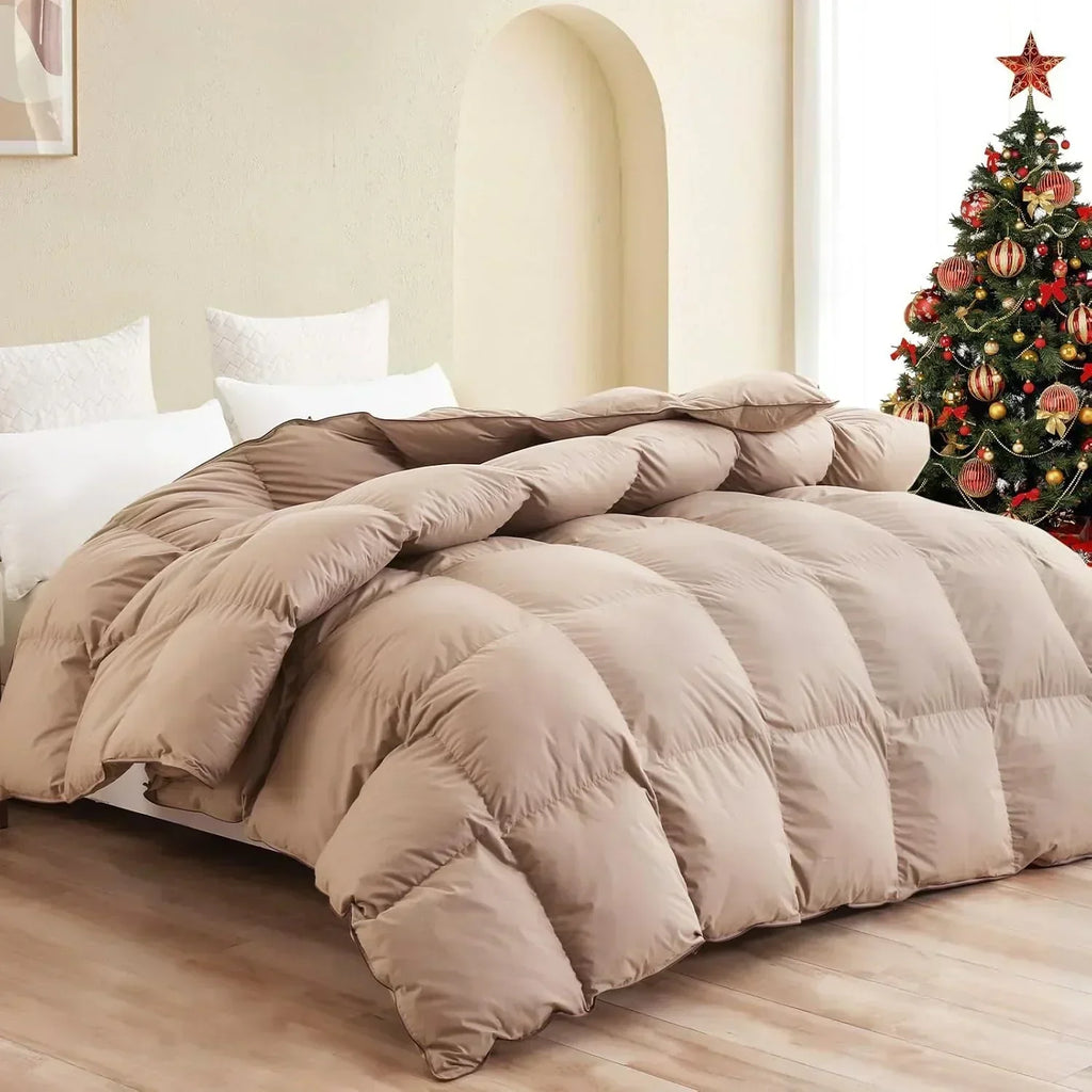 Premium Down Comforter 3D Baffle Box Design wourant