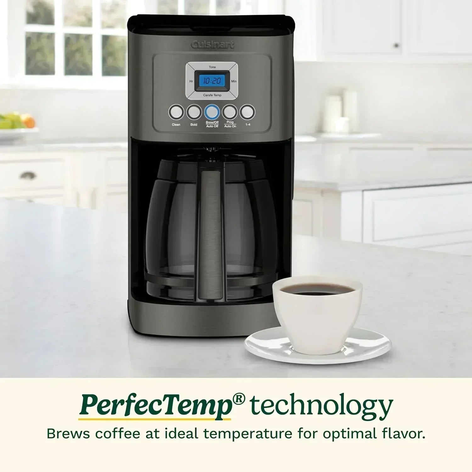 Cuisinart DCC-3200P1 Coffee Maker Fully Automatic with Brew Strength Control wourant