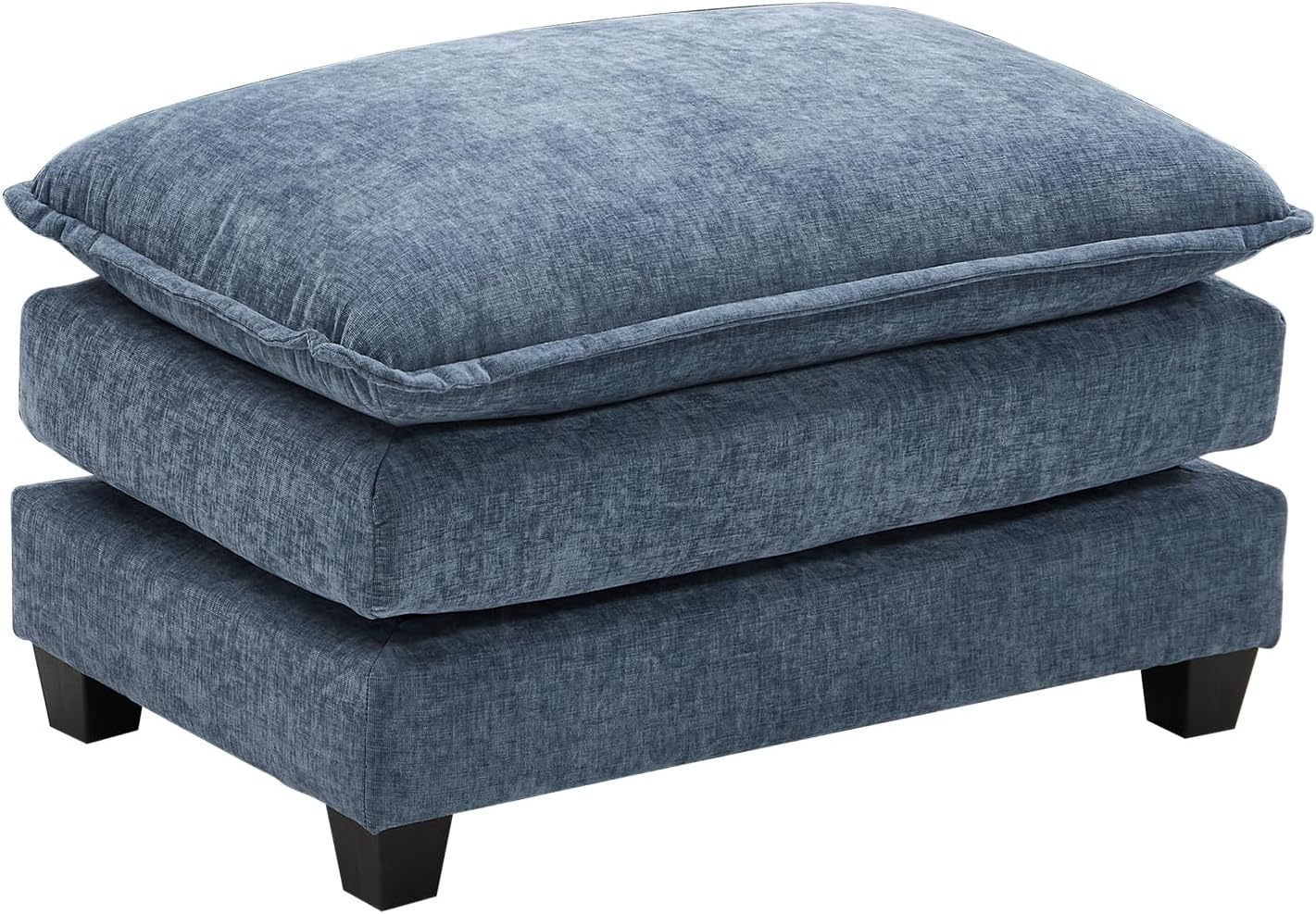 111.4 Inch L Shaped Modern Sofa Modular Cloud Sofa with Ottoman 4 Seater Chenille Deep Seat Sofa wourant