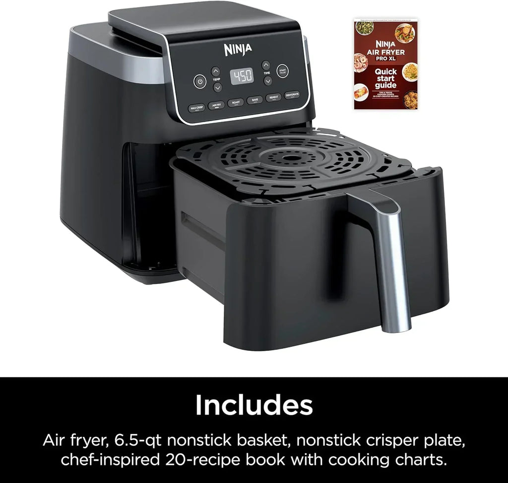 Ninja Air Fryer Pro XL 6-in-1 with 6.5 QT Capacity Max Crisp Air Fry Air Roast Bake wourant