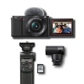 Alpha ZV-E10 APS-C Interchangeable Lens Mirrorless Vlog Camera Kit Black wourant