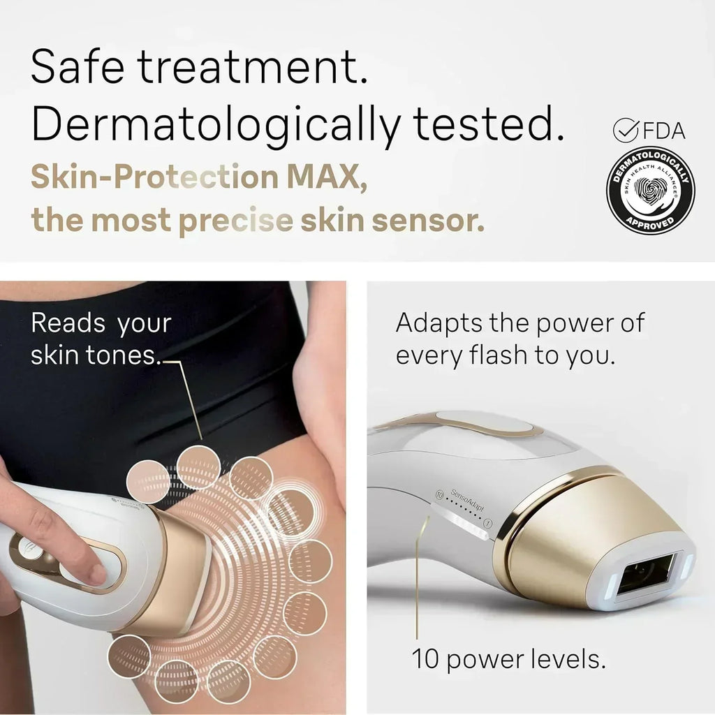 Braun IPL at Home Laser Hair Removal for Women and Men Silk Expert Pro 5 PL5137 wourant