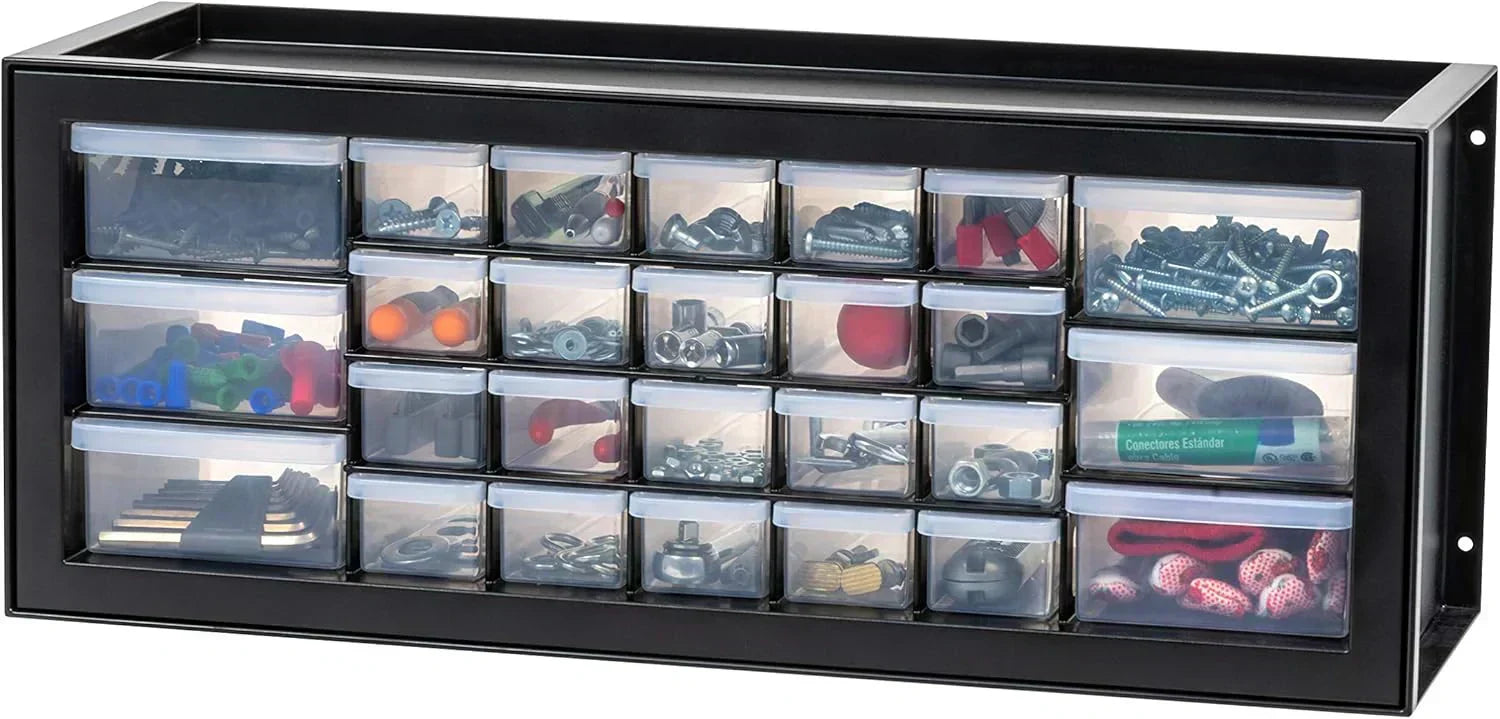 IRIS USA Screw Tool Organizer Small Parts Cabinet Chest Storage Drawers Organization Toolbox wourant