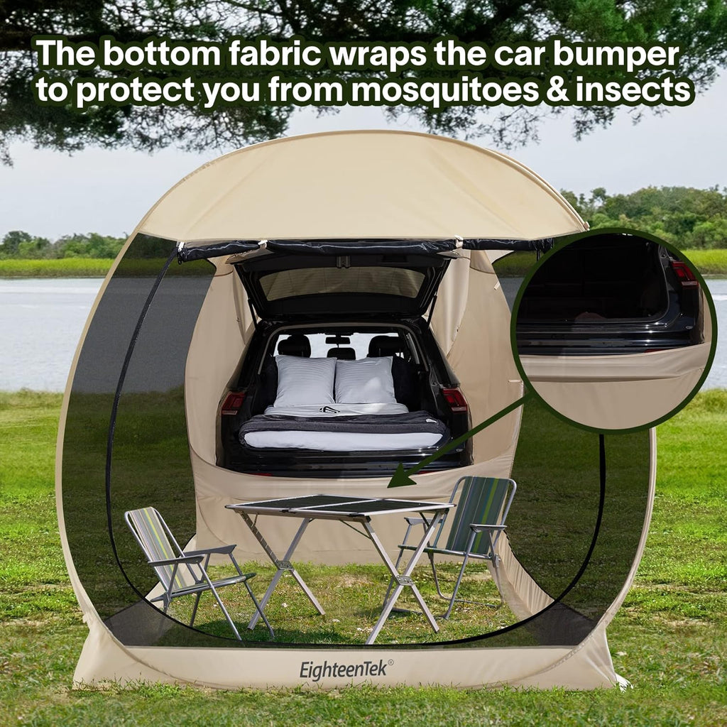 EighteenTek Tents Trunk tent suv car tent pop up automatically wourant
