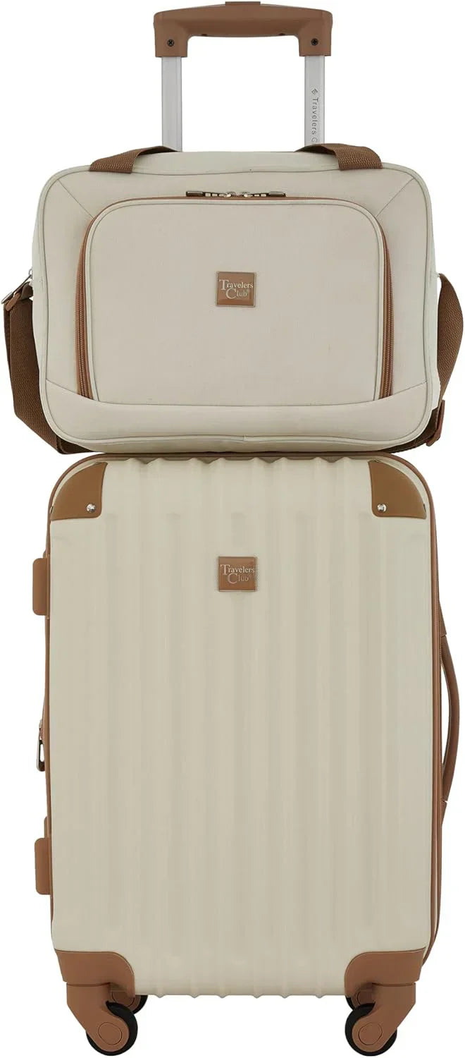Hardside Travel Luggage Lilac Set of 4 wourant