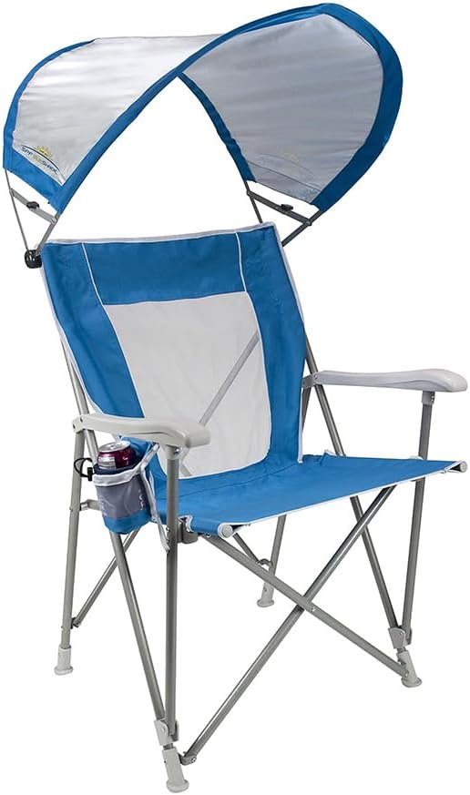 GCI Outdoor Sunshade Rocker Outdoor Rocking Chair with Canopy woonhhop
