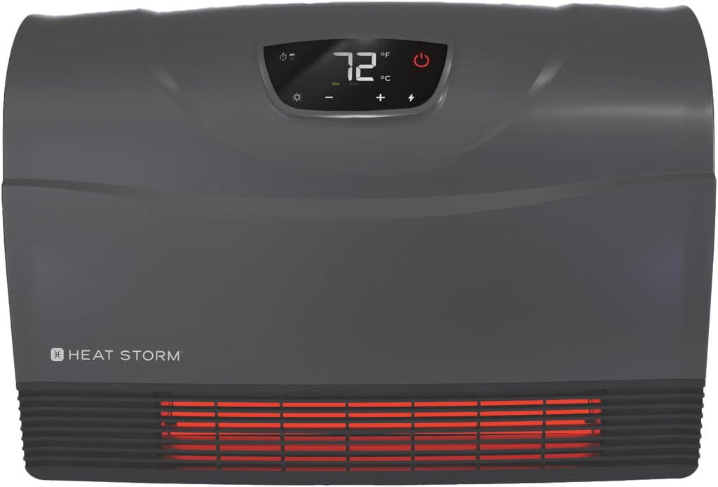 Heat Storm HS-1500-PHX-WIFI Infrared Heater, Wifi Wall Mounted wourant