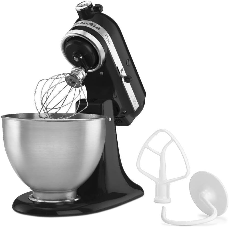 KitchenAid Classic Series 4.5 Quart Tilt-Head Stand Mixer K45SS, Onyx Black wourant