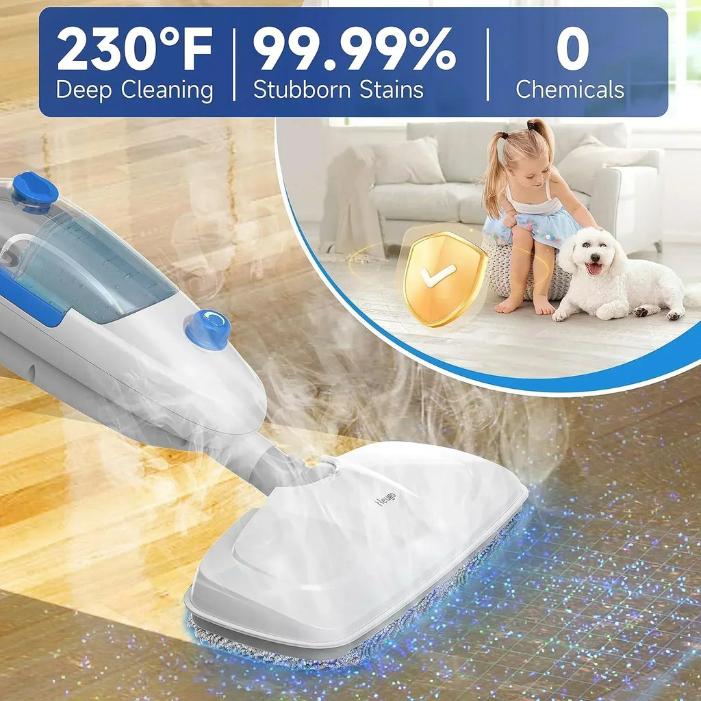 Steam Mop for Hardwood Floor Cleaning Floor Steamer Cleaner Lightweight for Vinyl Laminate wourant