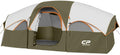 CAMPROS CP Tent 8 Person Camping Tents, Weather Resistant Family Tent, 5 Large Mesh Windows, Double Layer, Divided Curtain for Separated Room, Portable with Carry Bag wourant