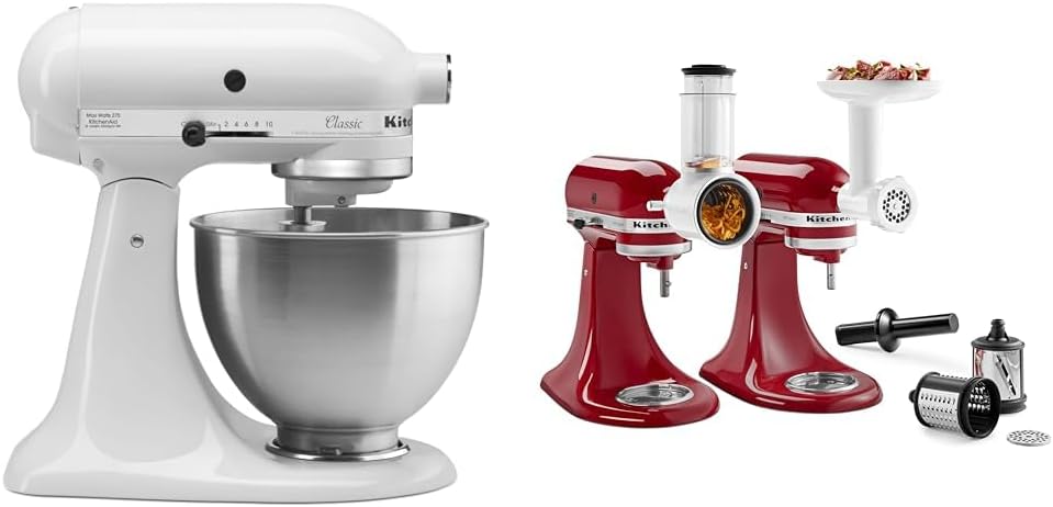 KitchenAid Classic Series 4.5 Quart Tilt-Head Stand Mixer K45SS, Onyx Black wourant