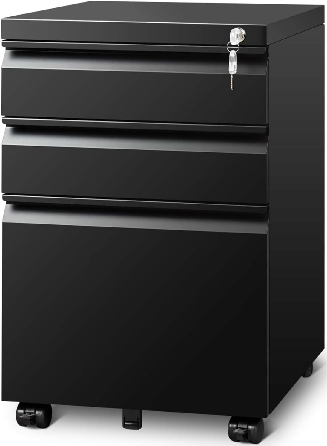 Metal Storage Cabinet with Adjustable Shelves, Garage Storage Cabinets with Doors wourant