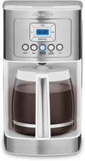 Cuisinart 14-Cup Coffee Maker, Programmable PerfecTemp Glass Carafe Coffee Machine with 1-4 Cup Setting, Brew Strength Control and Pause, Stainless Steel, DCC-3200BKSNAS, Black woonhhop