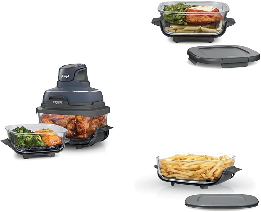 Ninja Crispi 4-in-1 Portable Glass Air Fryer Cooking System wourant