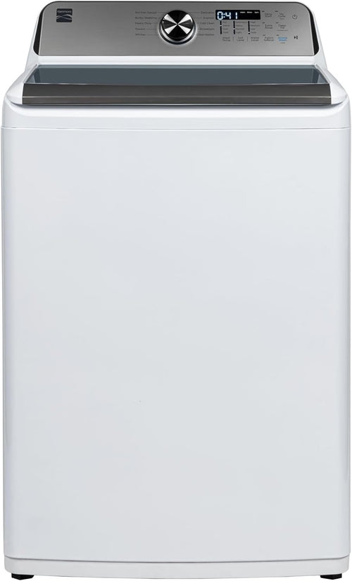 4.5 cu. ft. Top Load Washer with Triple Action Impeller for Tough Dirt & Stains-Reduce Laundry Time with Accela and Express Wash-LED, White wourant