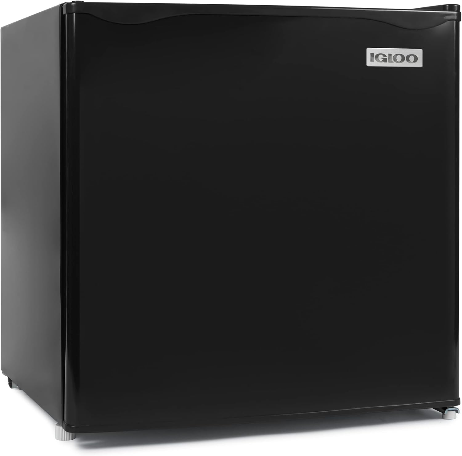 Igloo 3.2 Cu.Ft. Mini Fridge with Freezer - Single Door Compact Refrigerator with Glass Shelves for Homes