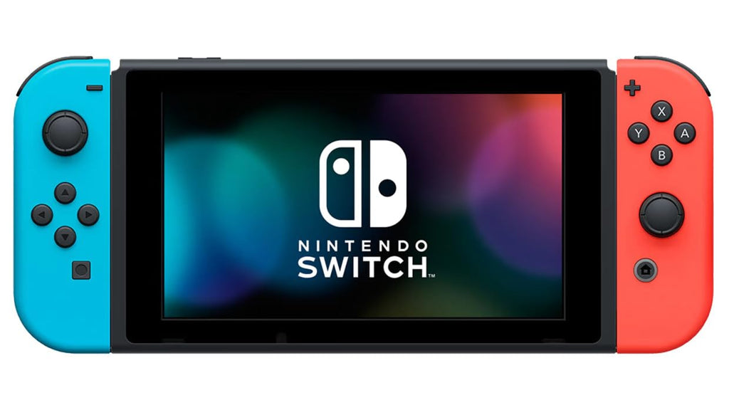 Nintendo Switch with Neon Blue and Red Joy-Con (Renewed) jumpsub