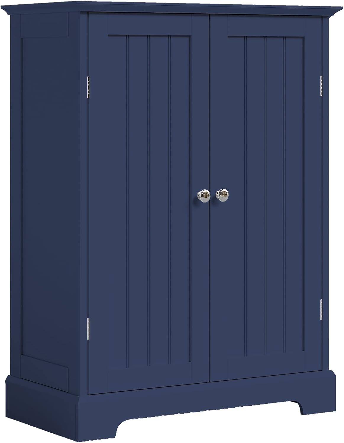 ChooChoo Bathroom Floor Cabinet, Modern Bathroom Storage Cabinet with 4 Door wourant