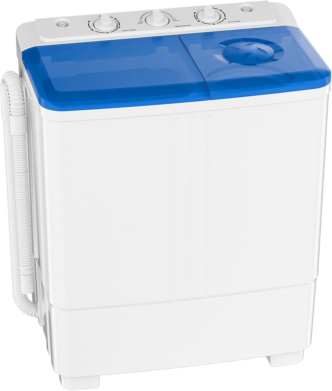 Auertech Portable Washing Machine 28lbs Twin Tub Washer Mini Compact Laundry Machine wourant