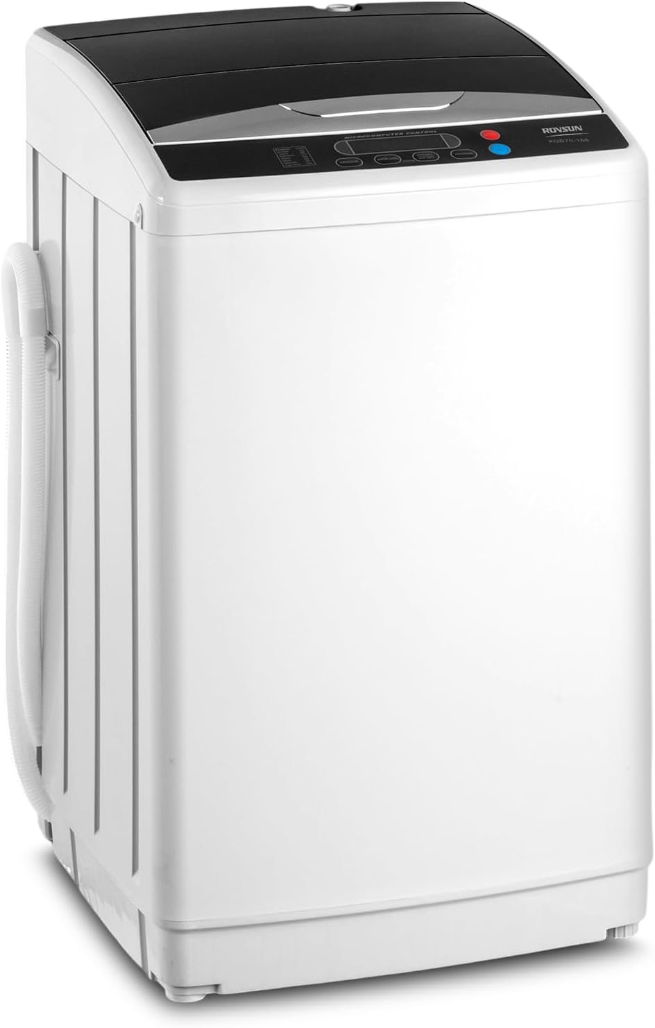 ROVSUN 17.8LBS Portable Washing Machine Full-Automatic Electric Laundry Machine with Steel Drum wourant