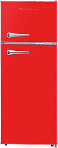 Frigidaire EFR786 Retro Apartment Size Refrigerator with Top Freezer 2 Door Fridge wourant