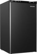 EUHOMY 3.2 Cu.Ft Mini Fridge with Freezer Single Door Compact Refrigerator Adjustable Thermostat wourant