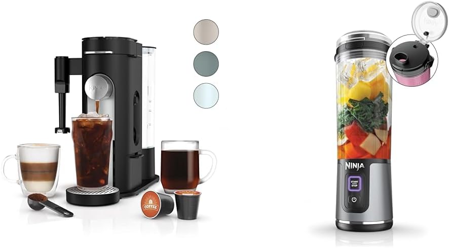 Ninja Pod & Grounds Single-Serve Coffee Maker 56-oz. Reservoir Stone PB051ST wourant