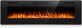 Antarctic Star 42 Inch Electric Fireplace in-Wall Recessed and Wall Mounted wourant