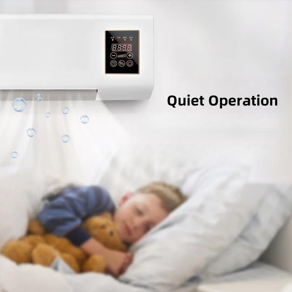 2025 New Climafy Air Conditioner, Climafy Portable Air Conditioner Split Max, Multifunctional Wall Air Conditioner, Effortless Cooling Anywhere with Split Max, Quiet Operation for Home, Office (D) wourant