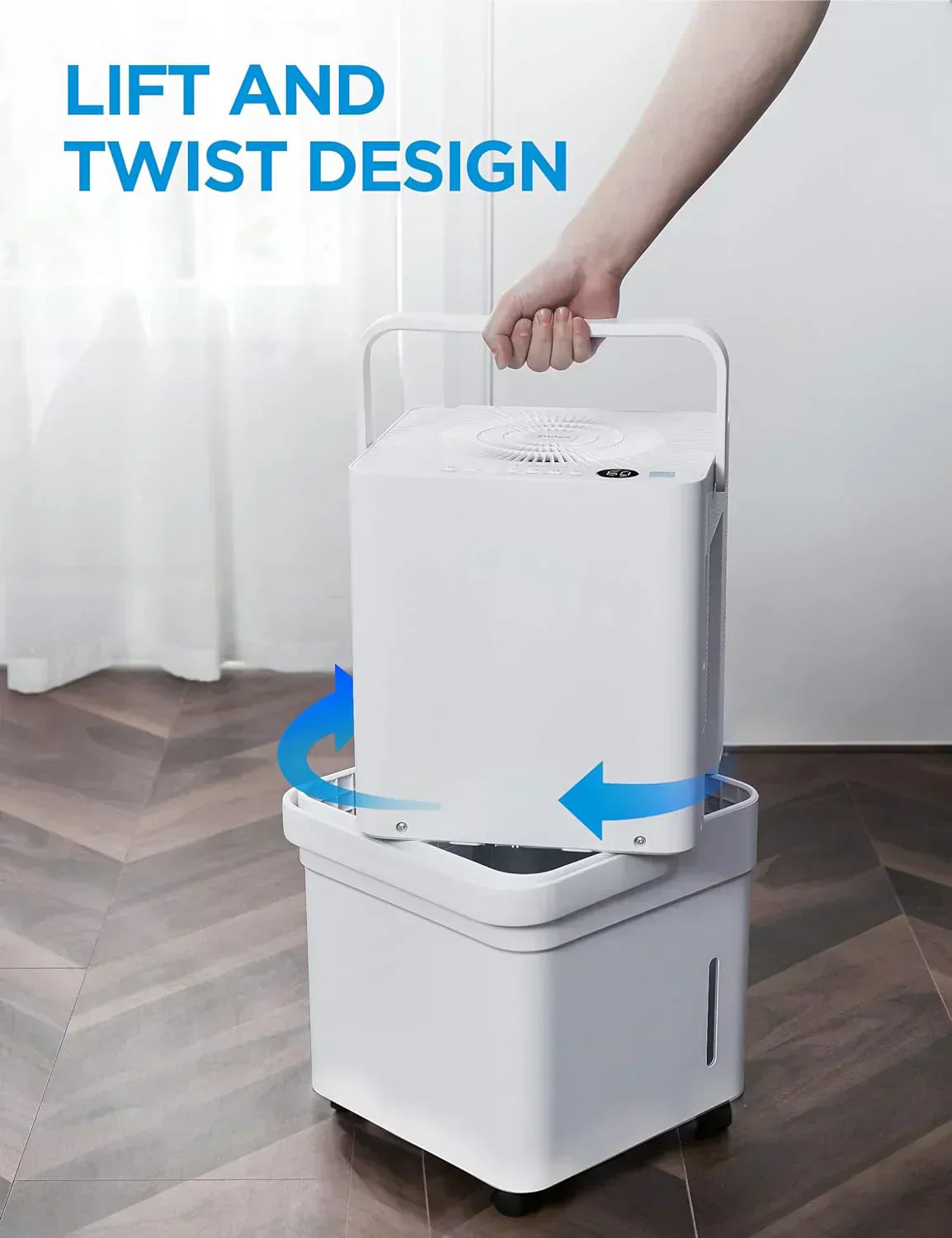 Midea Cube 35 Pint Dehumidifier for Basement and Rooms at Home for up to 3,500 Sq. Ft. wourant