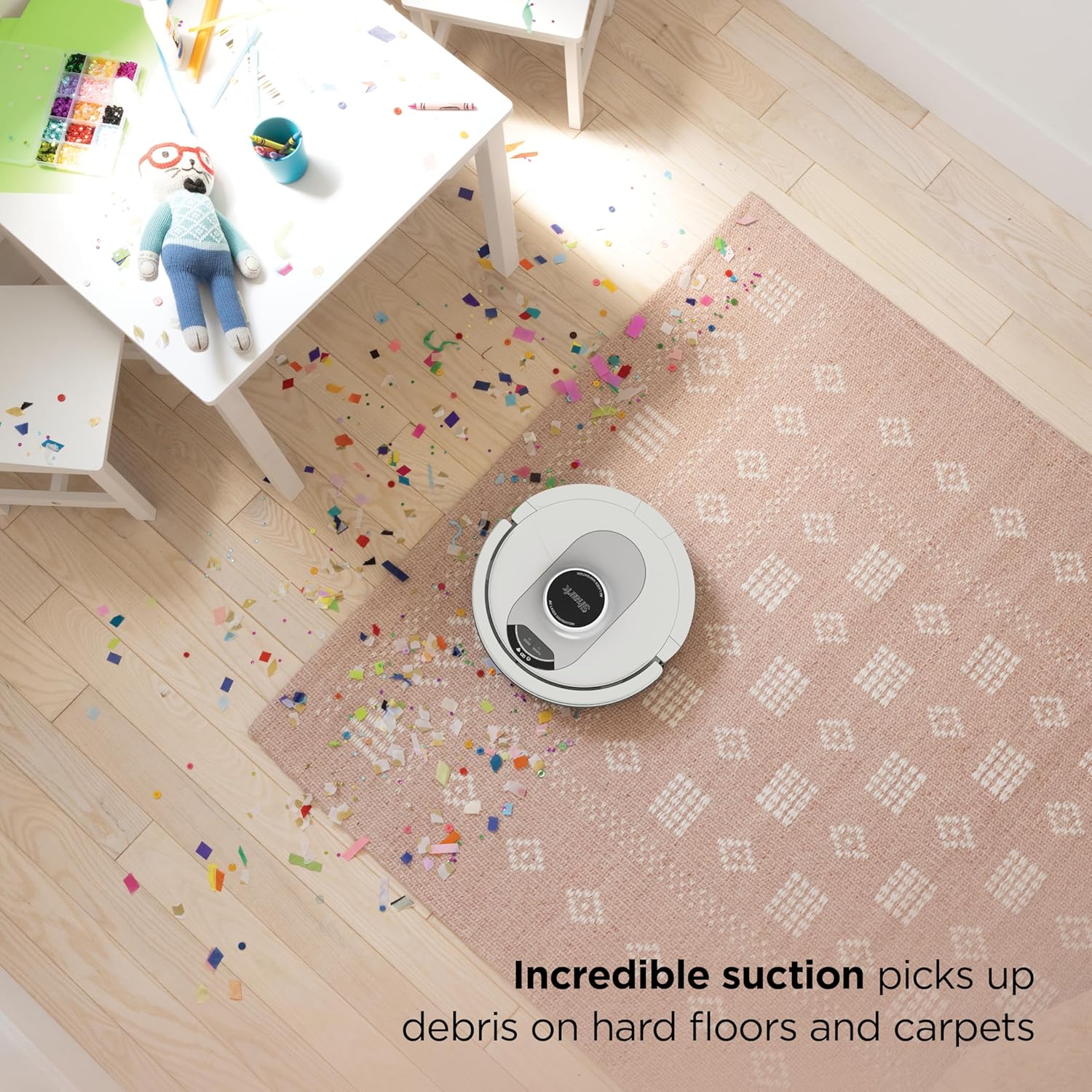 Voice Control Robot Vacuum with Matrix Clean Navigation Home Mapping 60-Day Capacity wourant