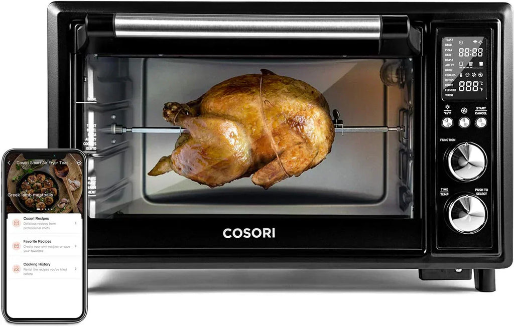 Air Fryer Toaster Oven Combo 13-in-1 32Qt APP Voice Control Convection Oven Countertop wourant