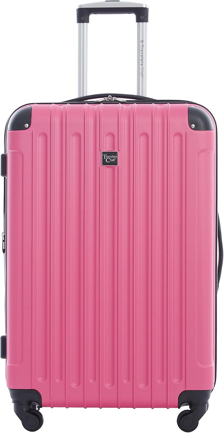 Hardside Travel Luggage Lilac Set of 4 wourant