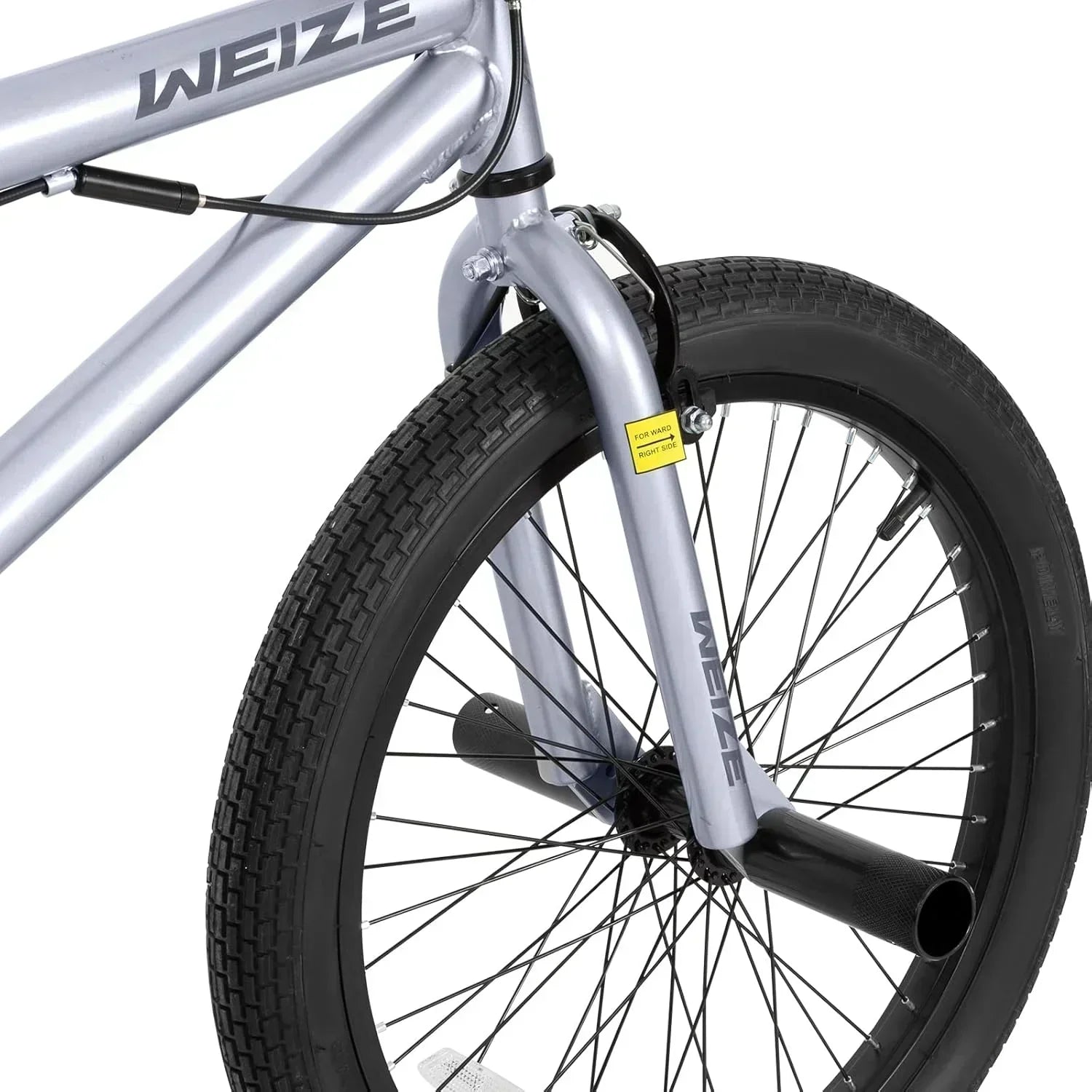 WEIZE Freestyle BMX Bicycle 20 Inch Stunt Bike for Kids and Adults Men and Women High Strength wourant