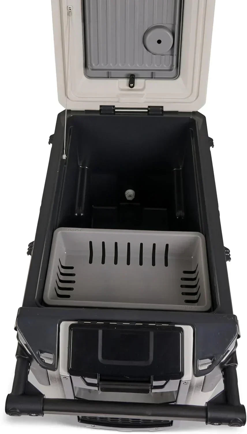70Qt Wheeled Cooler Insulated Hard Shell Ice Chest wourant
