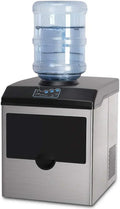 Ice Maker with Water Dispenser Ice Cubes ready in 8 Minutes with Ice Scoop wourant