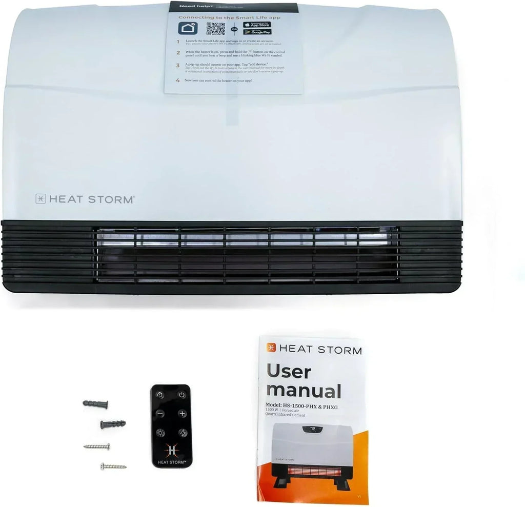 HS-1500-PHX-WIFI Infrared Heater Wifi Wall Mounted wourant
