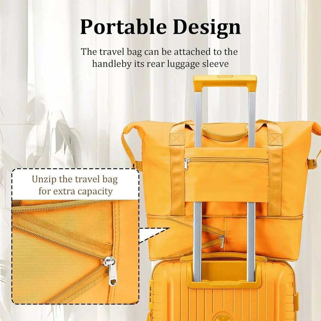 5-piece PP hardshell lightweight travel carry-on luggage set with dual spinner wheels wourant