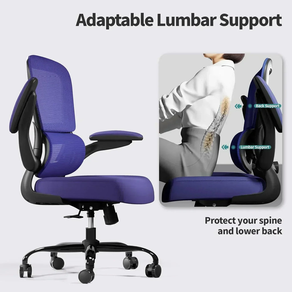 TRALT Office Chair Ergonomic Desk Chair 330 lbs Home Mesh Gaming Chair with Wheels wourant