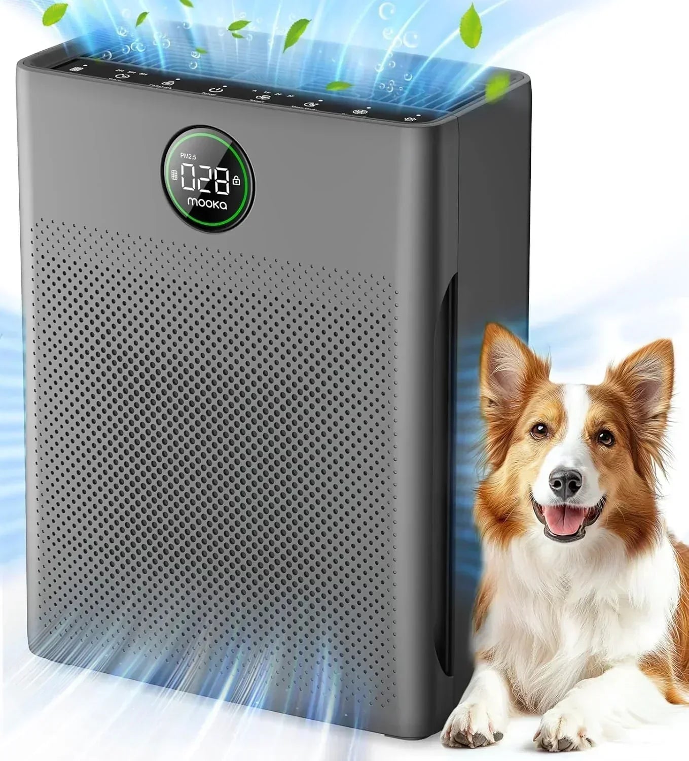 Air Purifiers for Home Large Room up to 2200sq.ft MOOKA Air purifier for Home Pets wourant