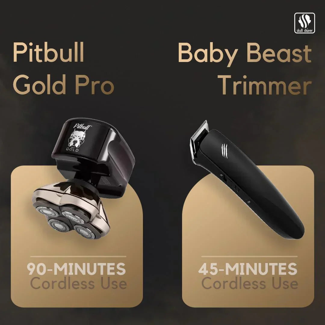 Pitbull Gold PRO Electric Head and Face Shaver wourant