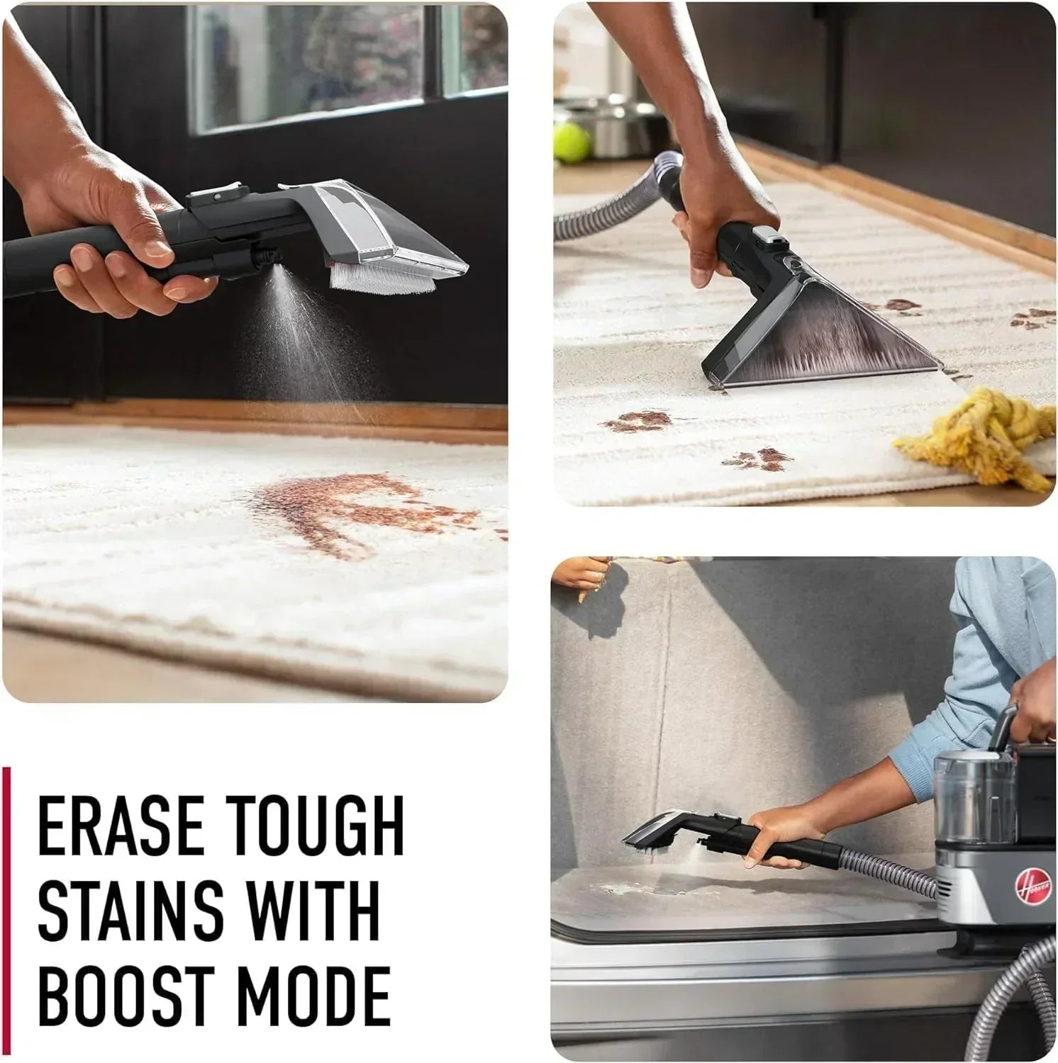 Hoover CleanSlate Plus Portable Carpet Upholstery Spot Cleaner with Powerful Suction wourant