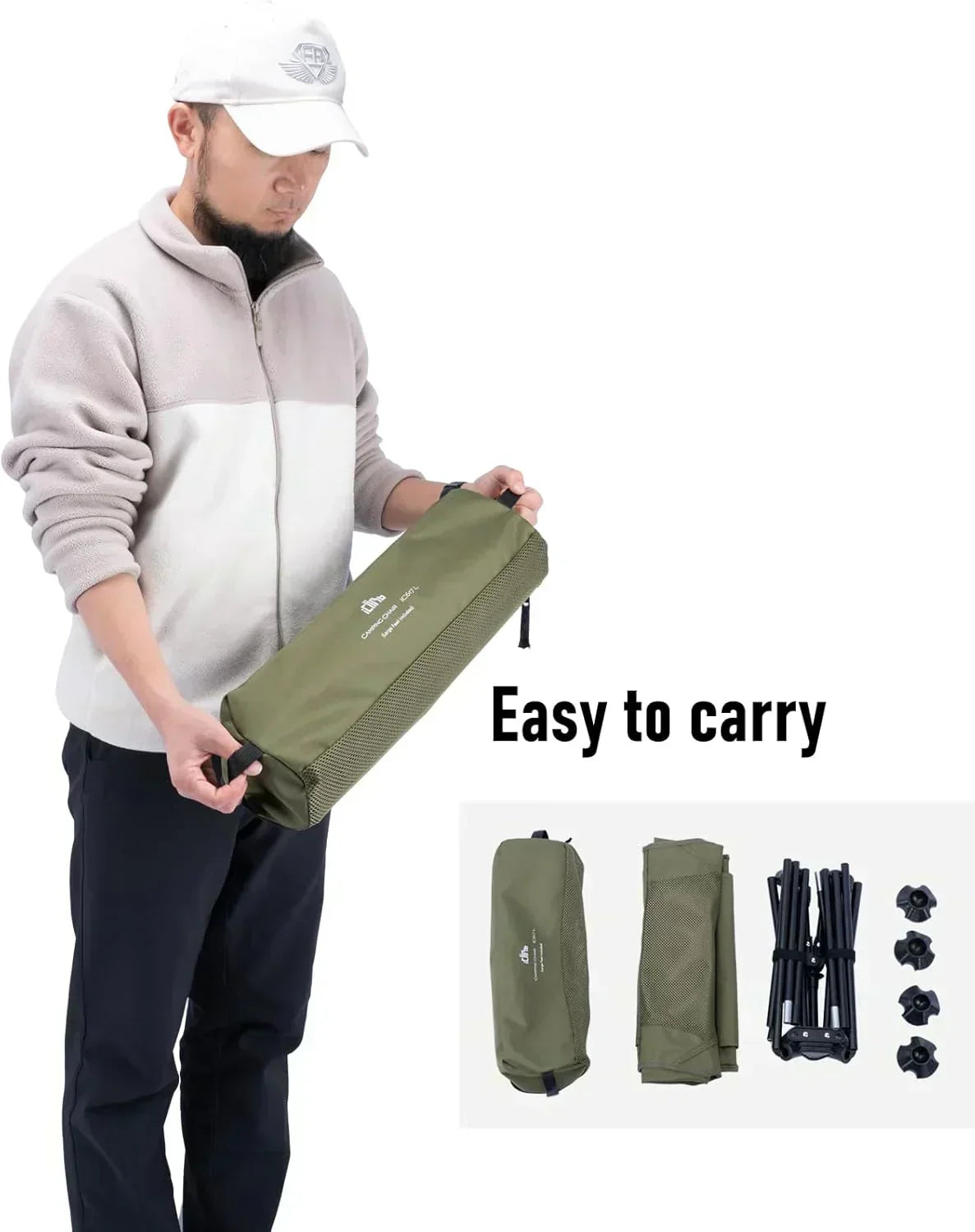 Ultralight Compact Camping Folding Beach Chair wourant