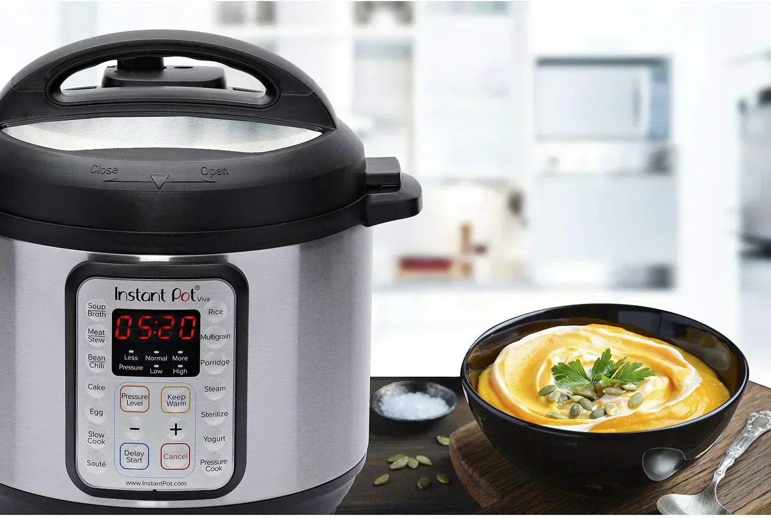 9-in-1 Multicooker Pressure Cooker Slow Cook Rice Maker Steamer Sauté Yogurt Warmer Sterilizer wourant
