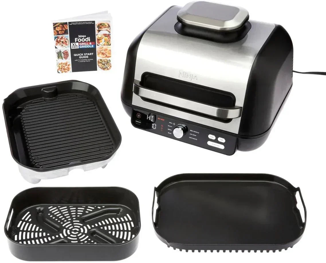 Ninja Foodi Smart XL 6-in-1 Indoor Grill with Air Fry Bake Roast Broil and Dehydrate wourant