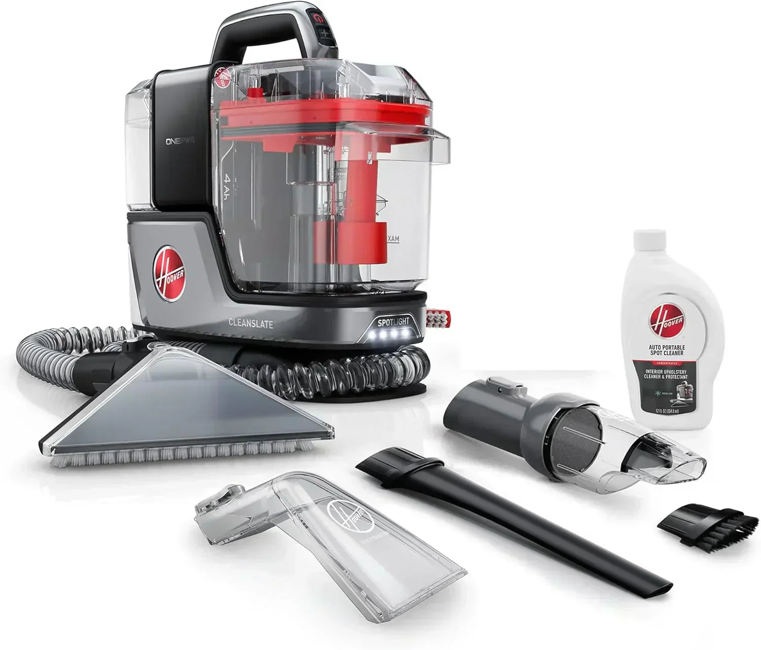 Hoover CleanSlate Plus Portable Carpet Upholstery Spot Cleaner with Powerful Suction wourant